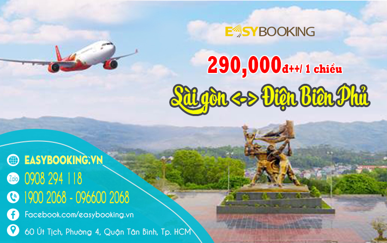 Bay thẳng Sài Gòn đi Điện Biên Phủ khởi hành từ 12-2023 | Vietjet Air